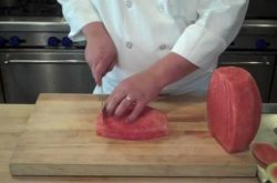 How To Peel and Cut A Watermelon For Salads